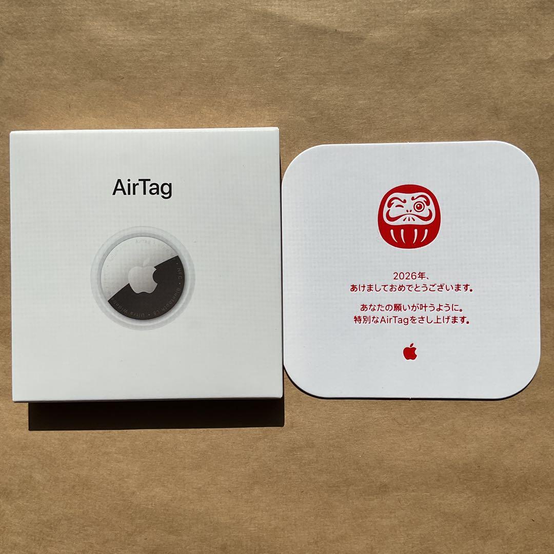新品未開封 Apple AirTag エアタグ 2026 限定 だるまデザイン - メルカリ