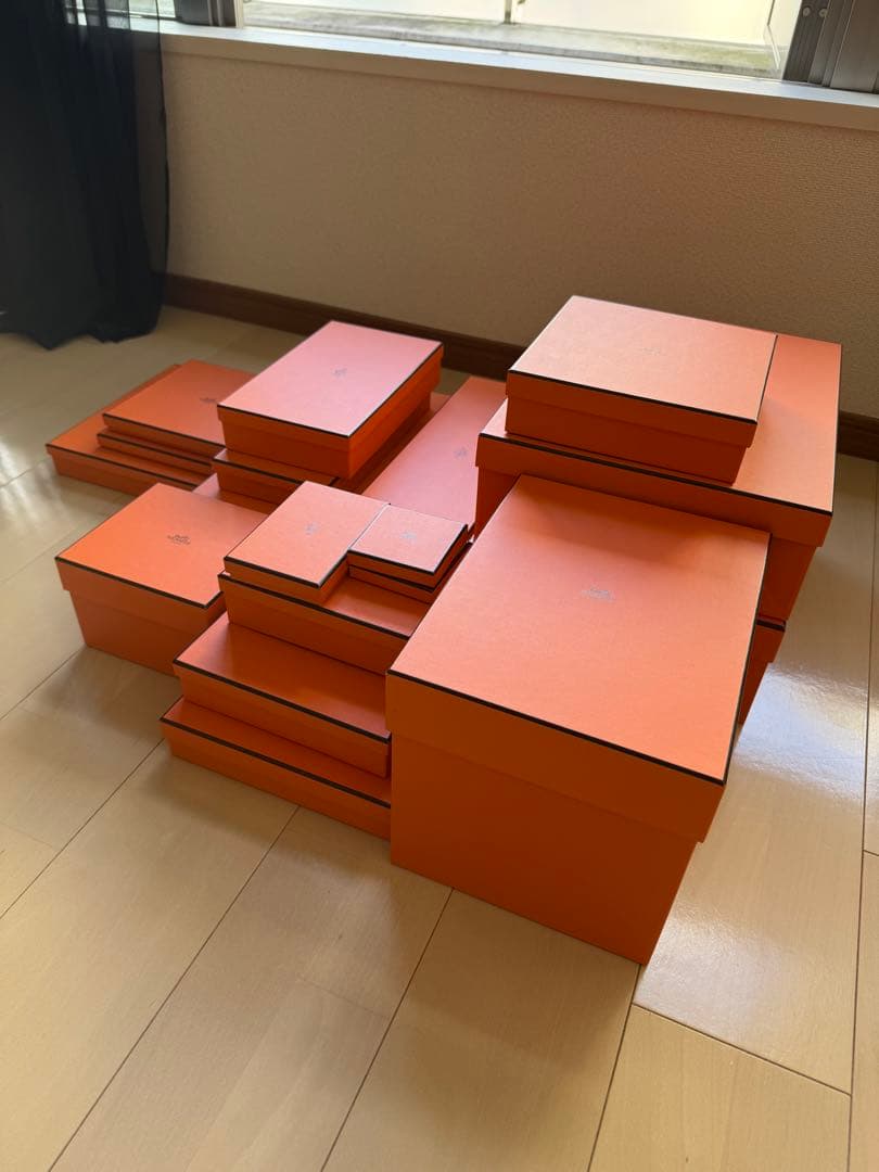 エルメス HERMES空箱 HERMES - HERMES エルメス 空箱 9cmの通販 by .｜エルメスならラクマ