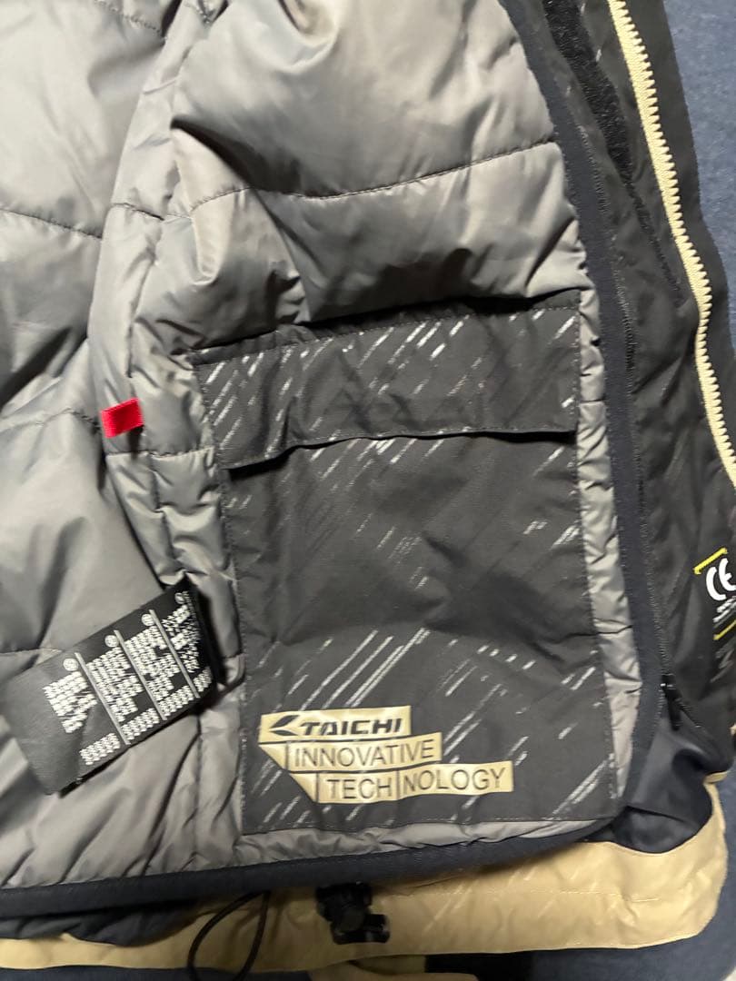 RSJ717 RS タイチ モトレック ウィンターパーカー Lサイズ 黒ベージュ