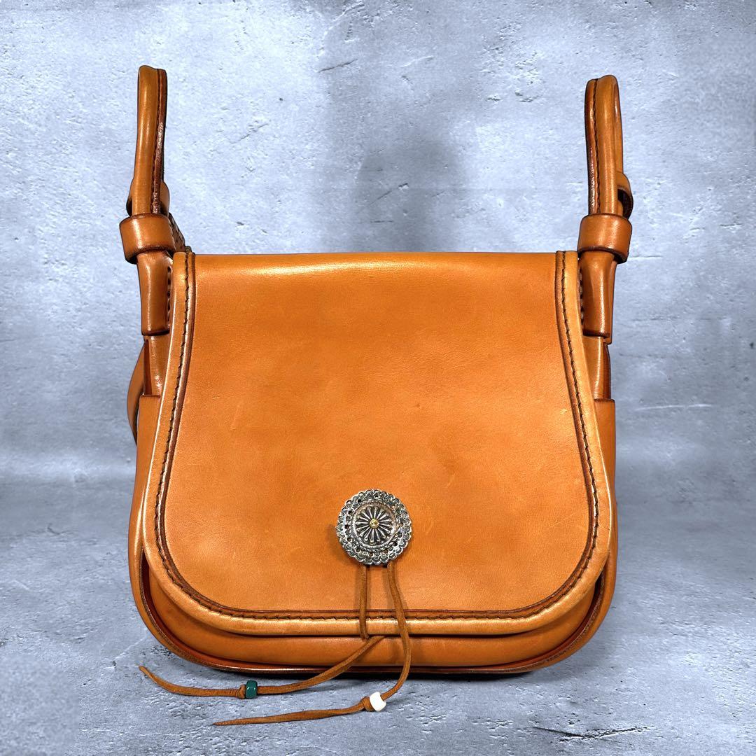 美品】goro's ゴローズ サドル レザー ハンティング バッグ K18 - メルカリ