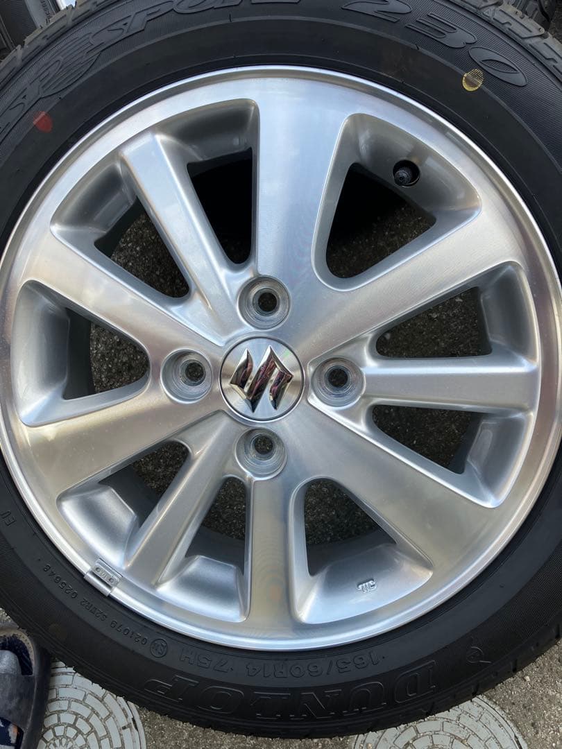 さんにいろく様専用 新車外し エブリィワゴン純正アルミホイールタイヤ