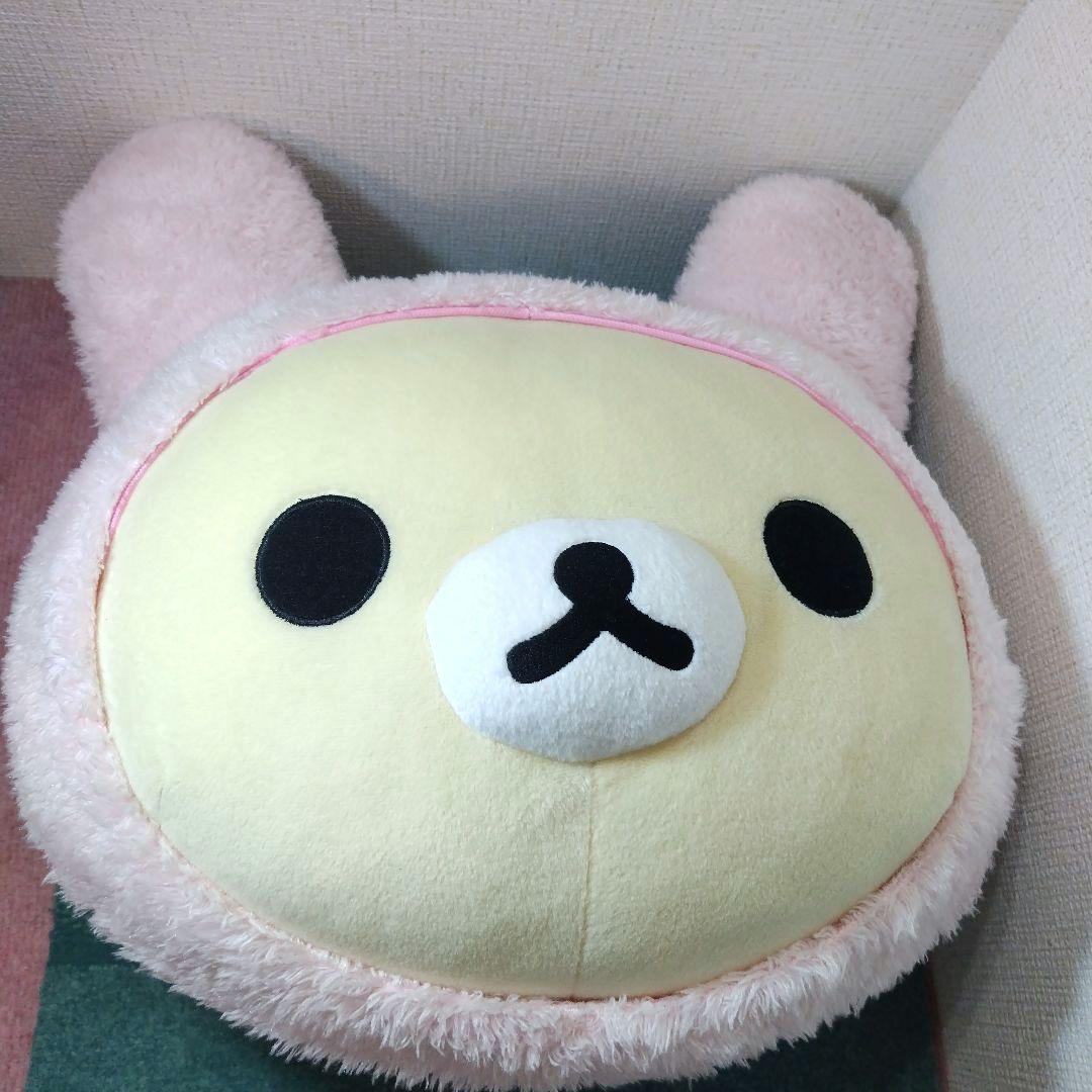 ✨リラックマ✨コリラックマ✨フェイス✨クッションうさぎ