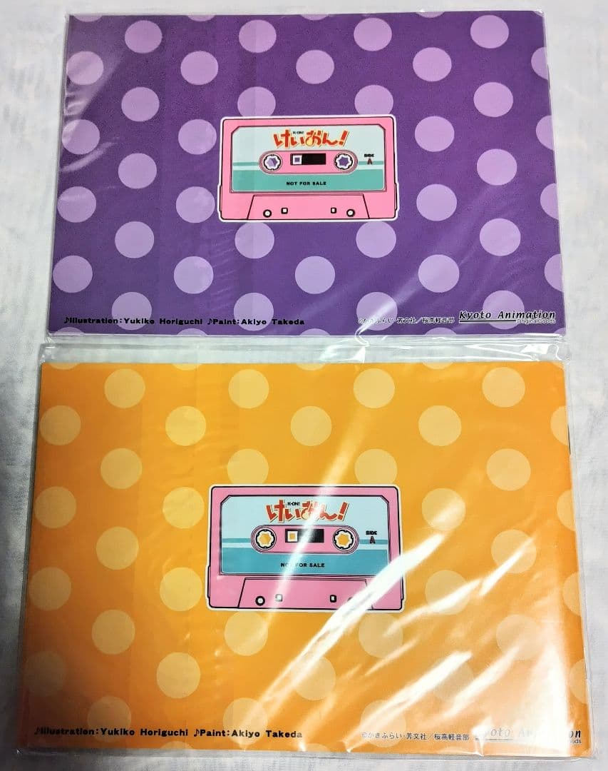 けいおん 1期2期 mini線画&背景集 新品コンプリートセット 非売品