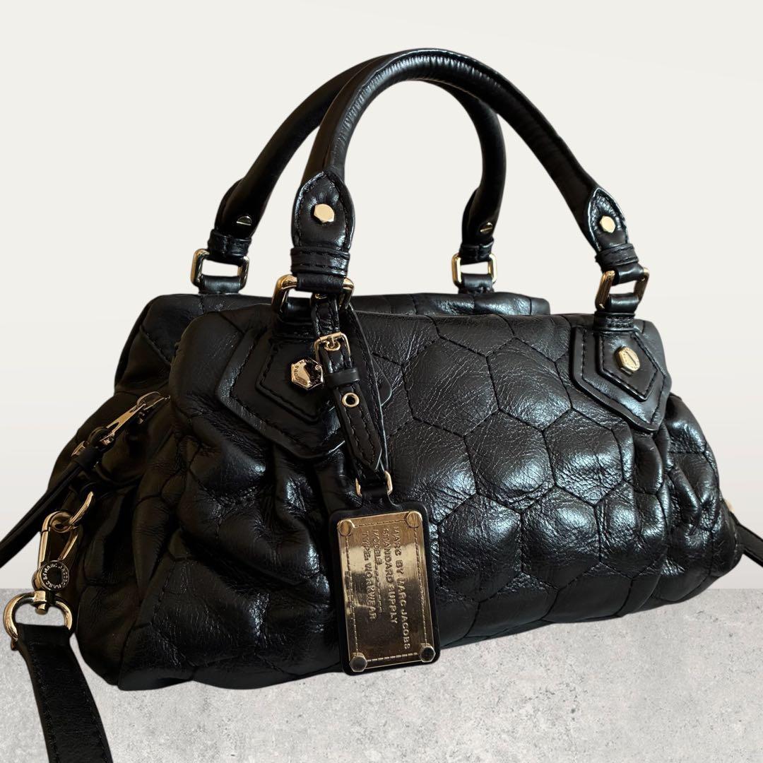 MARC by MARC JACOBS CLASSIC Q BAG 2way 黒 - メルカリ