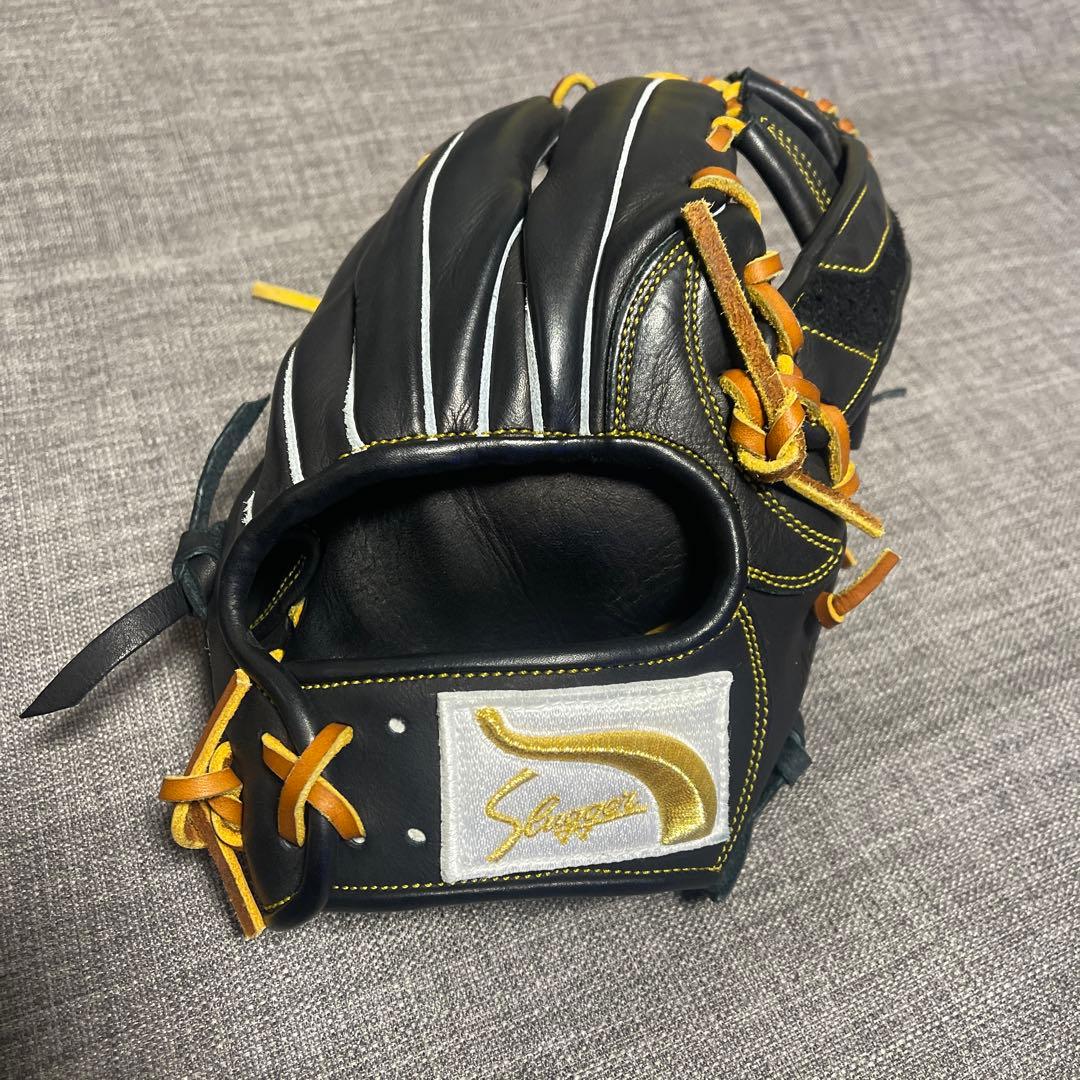 ず*な様 久保田スラッガー 軟式グローブ 黒/オレンジ　内野手用 楽天市場】野球 久保田スラッガー 軟式 グローブ 軟式グローブ 大人用
