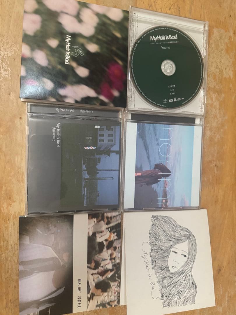 My Hair is Bad CD まとめセット My Hair is Bad マイヘア CDまとめ売り ステッカー付き - メルカリ