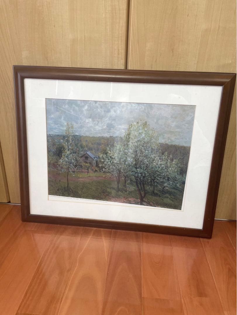 パリの春、リンゴの花、1879年 アルフレッド・シスレー作 Amazon.co.jp: パリの春、リンゴの花、1879年 アルフレッド・シスレー