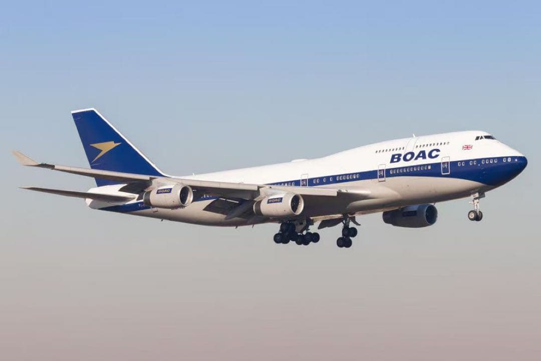 ブリティッシュ・エアウェイズ Airlinertags B747-400 - メルカリ
