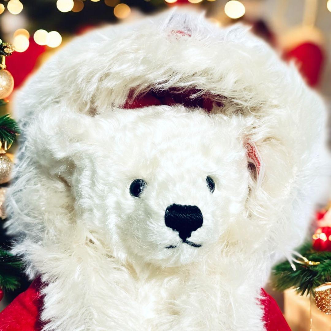 シュタイフ テディベア クリスマス 2001 サンタクロース 箱 証明書付