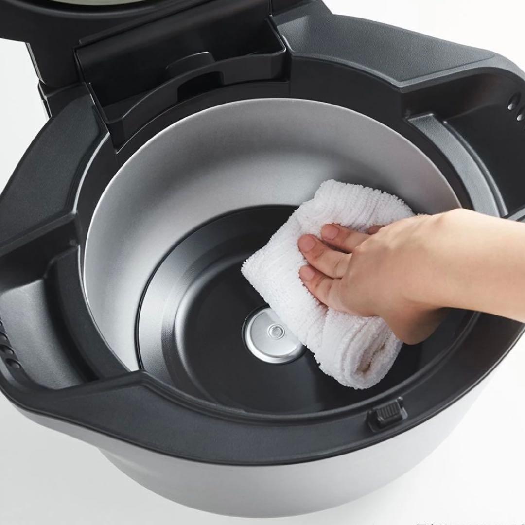 新品 SHARPヘルシオ ホットクック 1.6L KN-HW16H-W