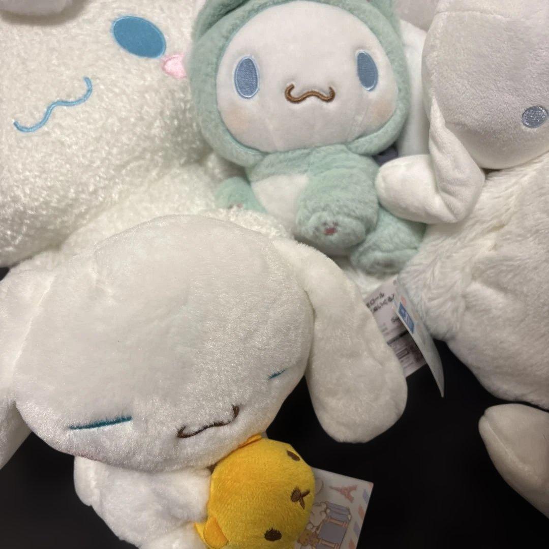 160サイズぱんぱん 大量 シナモンロール ぬいぐるみ グッズ まとめ売り