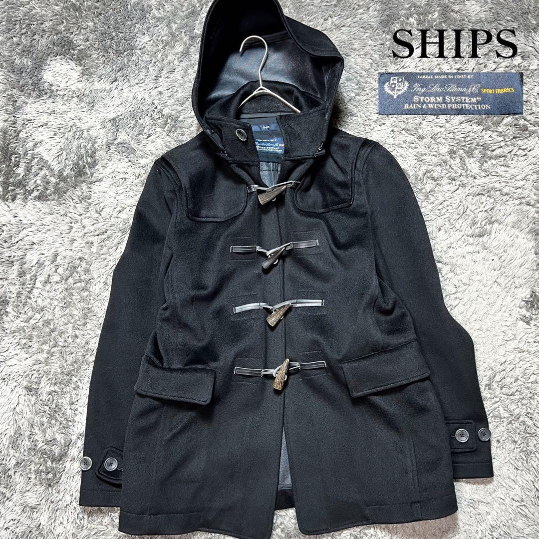 SHIPS ロロピアーナ ハーフ ダッフルコート Mサイズ 暴風防水 美品