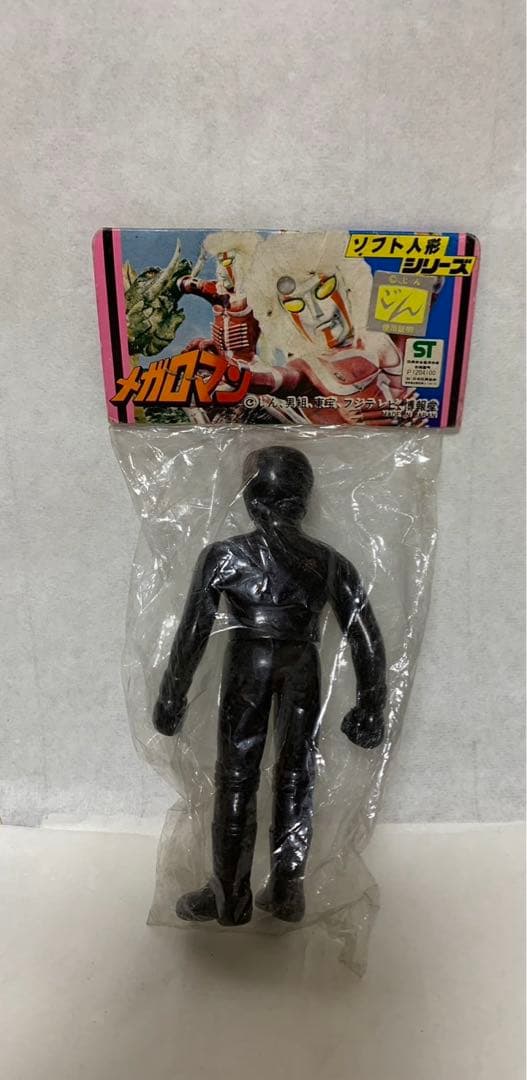 ⚠️激レアマニアックメガロマン黒星兵士黒星族ミニソフビタカトク