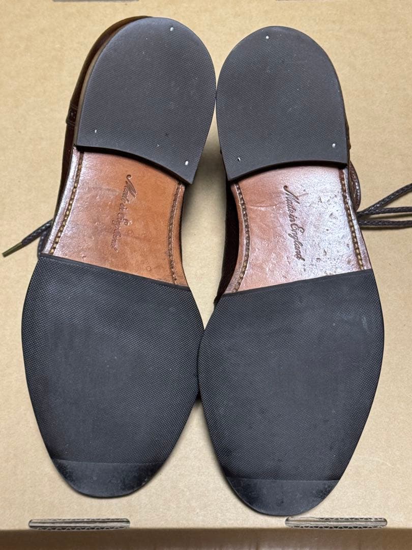 ア*ン様 foot the coacher × GRENSON 25.5cm