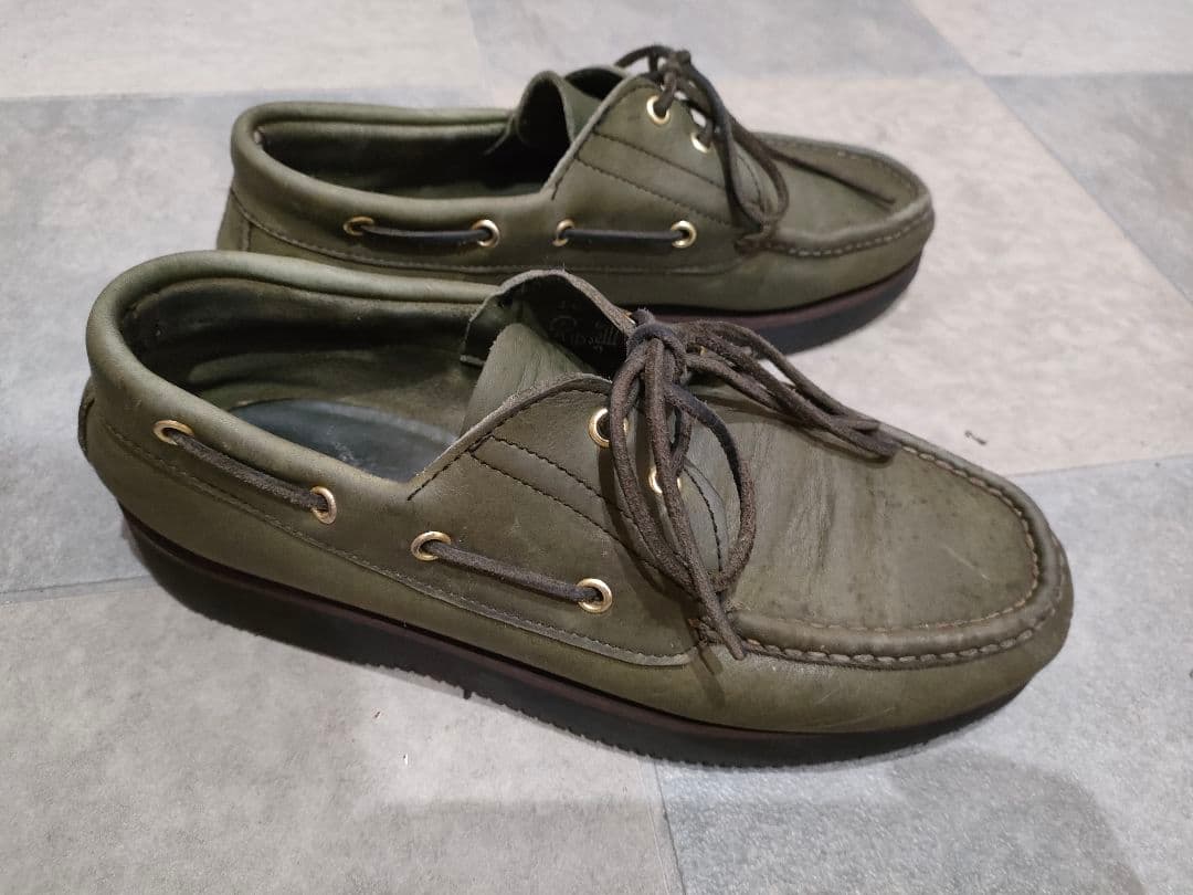 ラッセルモカシン　Russell Moccasin Co. 　デッキシューズ 中古・古着通販】RUSSELL MOCCASIN (ラッセルモカシン) デッキシューズ