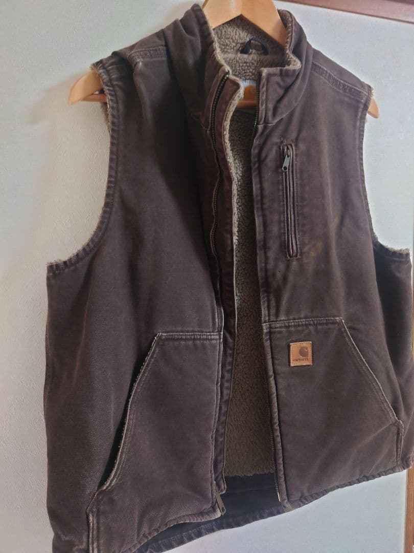Carhartt ブラウン ダックベスト Mサイズ 楽天市場】【15時までのご注文で即日発送！！】CARHARTT カーハート