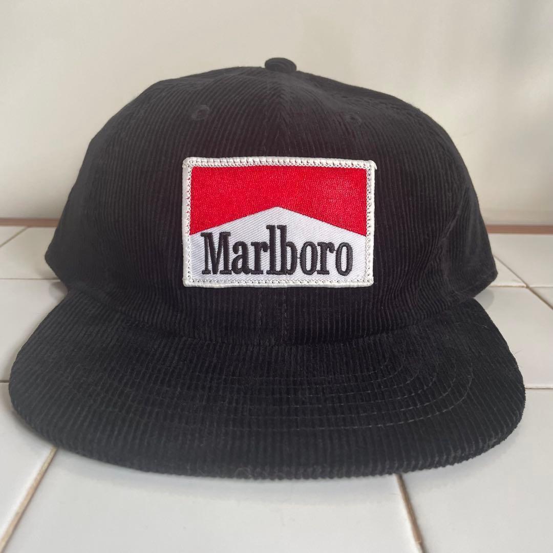 Marlboro マルボロワッペン トラッカーキャップ コーデュロイ 2個