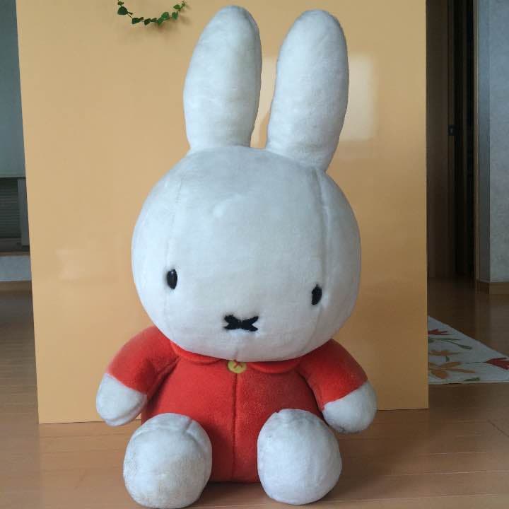 ミッフィー  特大  ぬいぐるみ Miffy（ミッフィー） 特大ぬいぐるみ ネイビー/限定カラー 全長約45cm