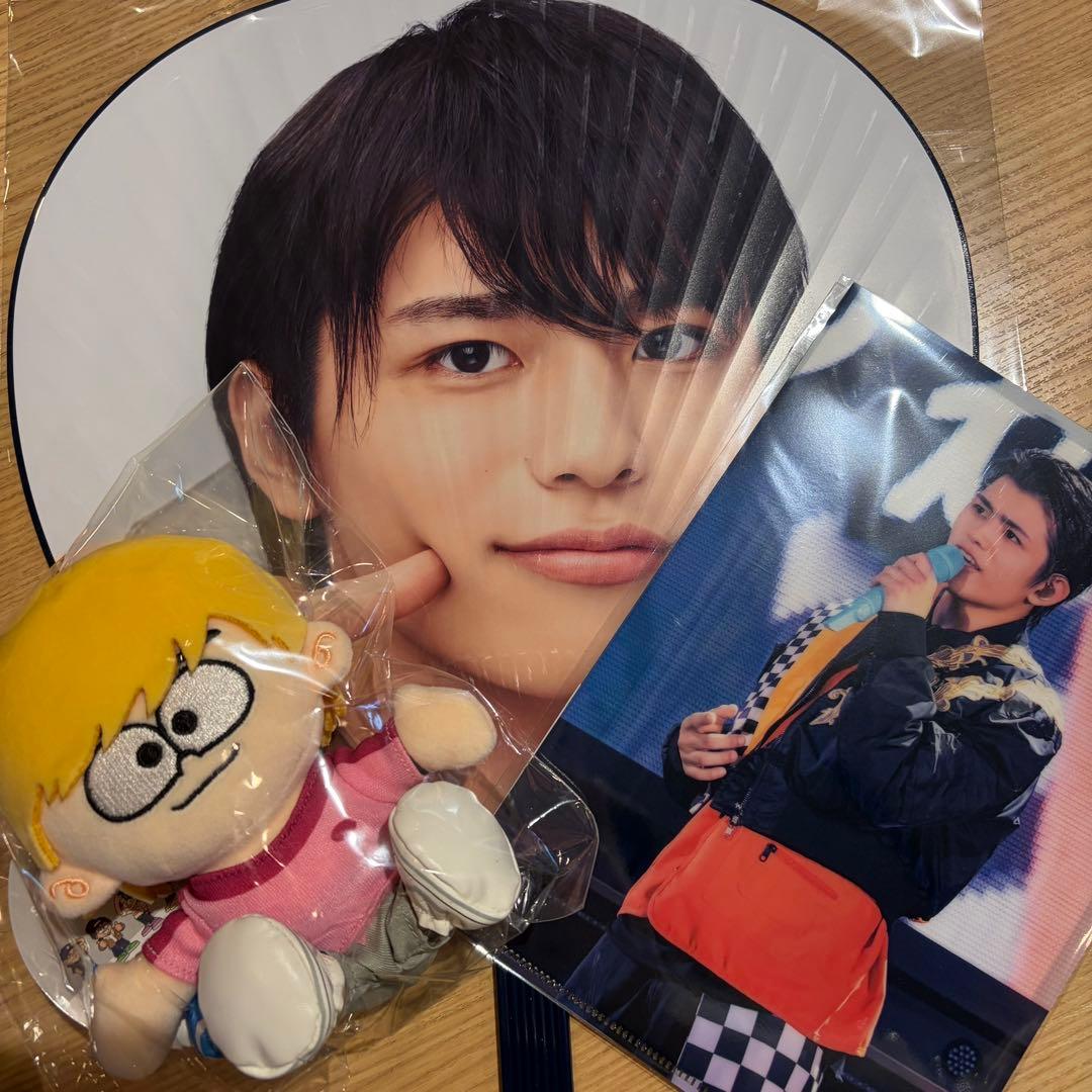 timelesz 篠塚大輝3点セット ぬい クリアファイル うちわ - メルカリ