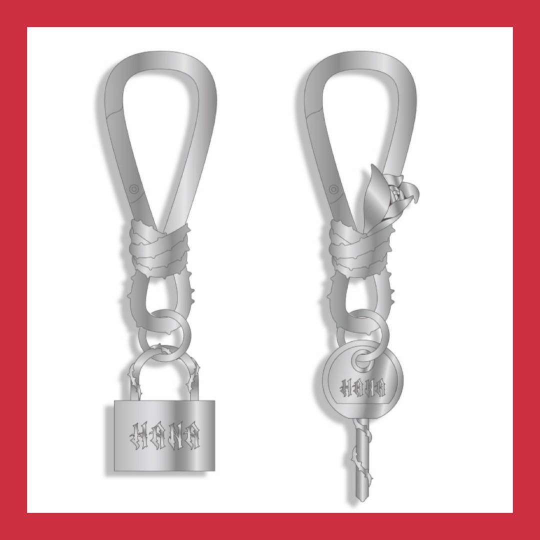 新品未開封】HANA「BAD LOVE」グッズ カラビナ 即購入可◎ 匿名発送