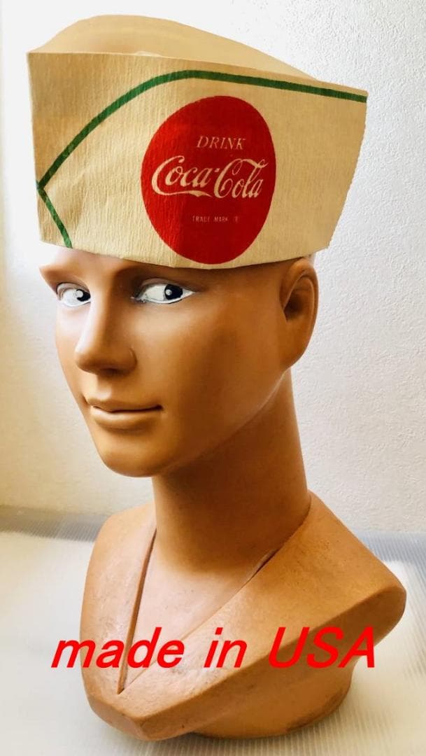 超レア＊約80年前のコーラ ベンダーキャップ デッドストック未使用