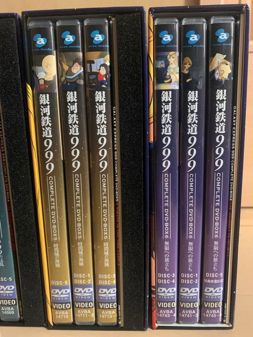 銀河鉄道999 COMPLETE DVD-BOX 全6巻 - メルカリ