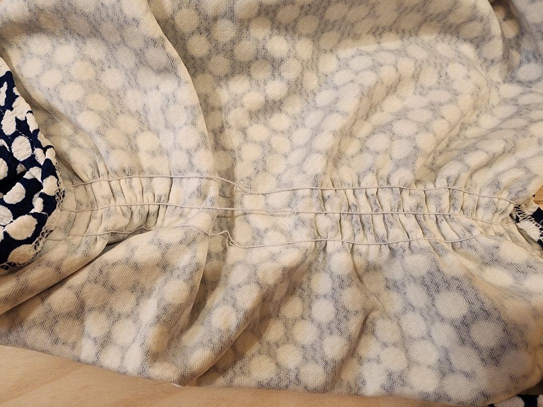 【Pikimama(ピキママ)スリング　みずたま　新Mサイズ・ほつれ有り】