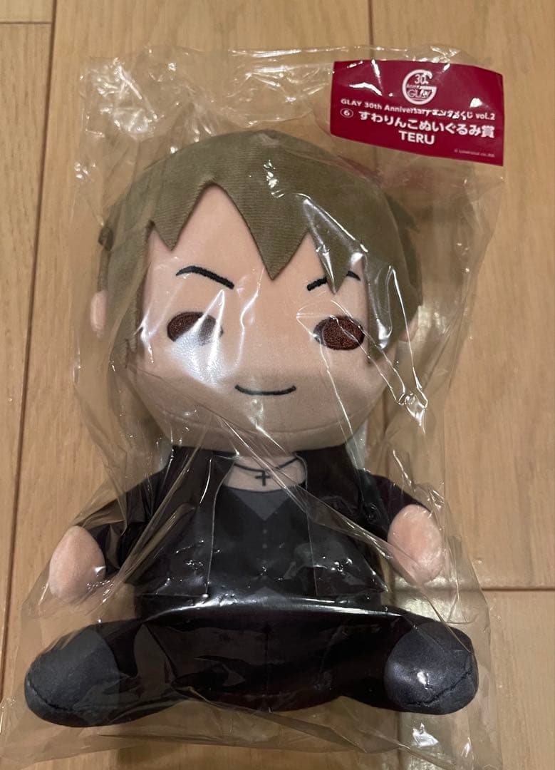 GLAY TERU すわりんこぬいぐるみ - メルカリ