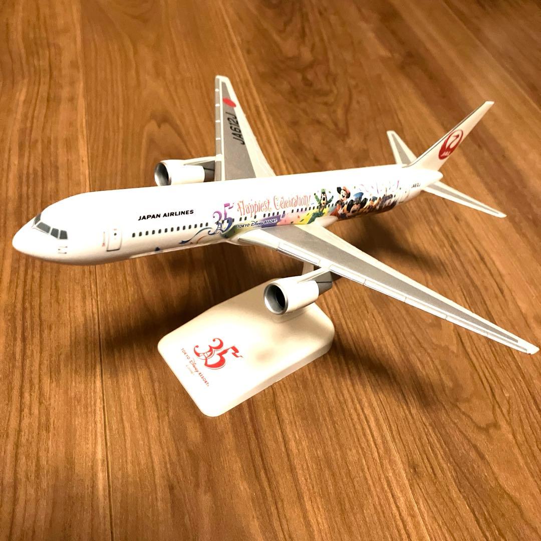 ディズニー　35周年　JAL モデルプレーン　1/200 JALセレブレーションエクスプレスのモデルプレーンをレビュー！【TDR35