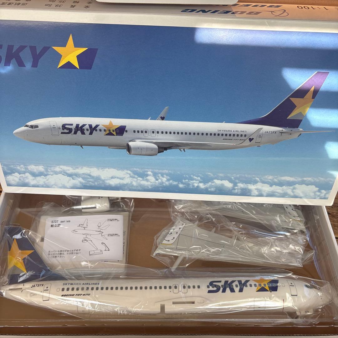 SKY ボーイング737 1/100 1/130 2機セット 新品未開封 - メルカリ