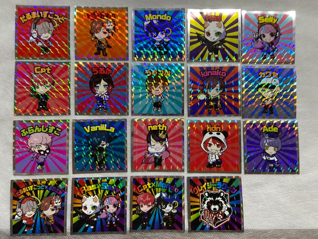 おべいみー ベルフェゴール チェキ18枚 ルームキー 缶バッジ2個