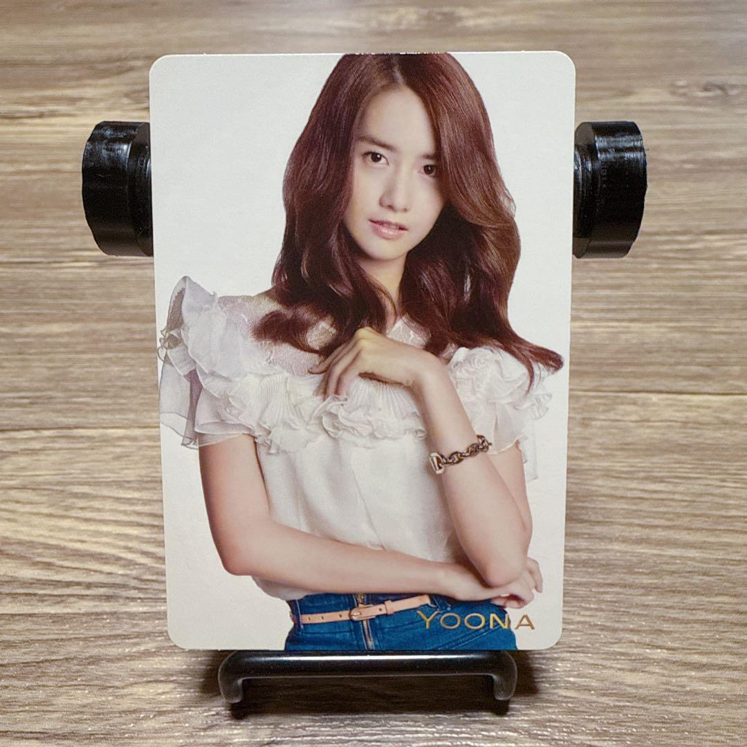 少女時代　ユナ　トレカ　公式　GENIE　CDセット　豪華初回限定盤　YOONA 超貴重 】少女時代 GENIE CD+DVD 豪華初回限定盤 ユナ トレカ付き 美品