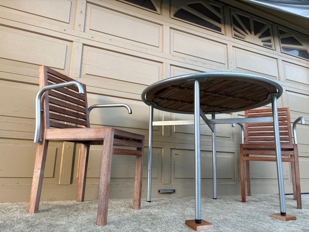 ①カッシーナ 植木莞爾 RIGA TEAKS テーブル分 - メルカリ