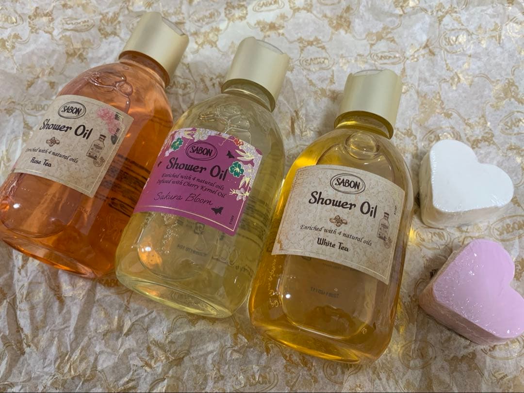 サボン　シャワーオイル300ml 3点　＋　ハートソープ2点 楽天市場】サボン SABON シャワーオイル Sサイズ 300mL ボディーソープ