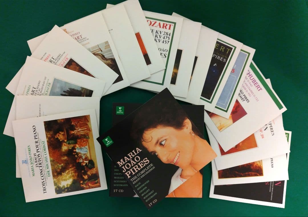合計54枚】マリア・ジョアン・ピリス ERATO&DG ボックス