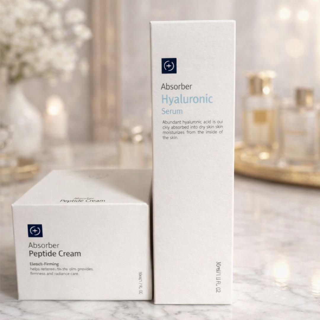 ルネセルヒアルロニックセラムとペプチドクリーム二点セット - メルカリ