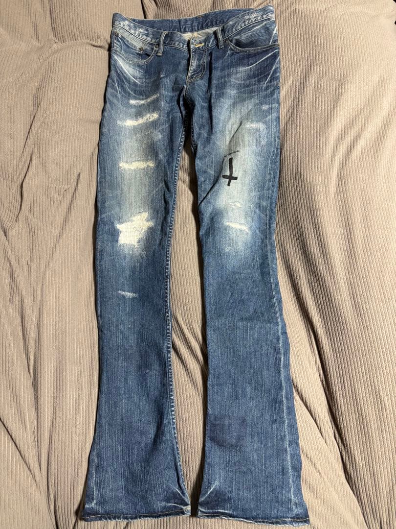 LGB s-wolf ダメージデニムパンツ サイズ30 デニム パンツ フレア 2026年最新】lgb s-wolfの人気アイテム - メルカリ