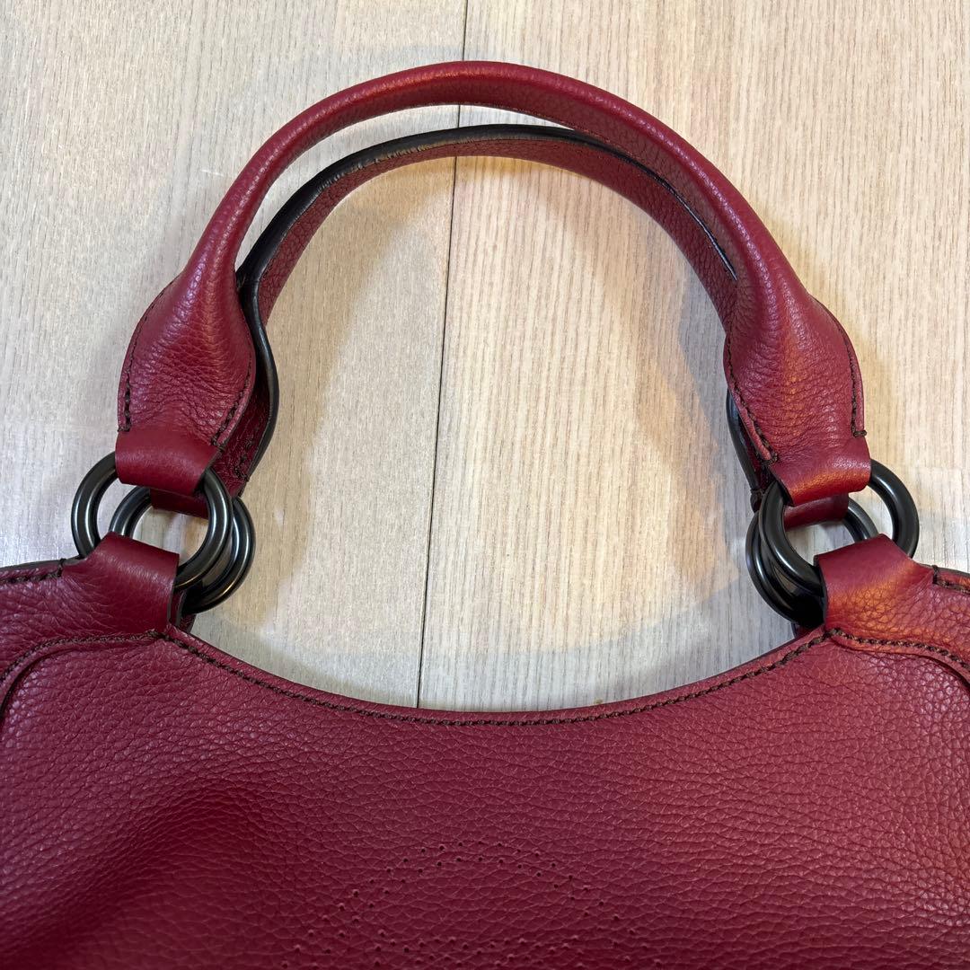 新品未使用 美品Cartier【カルティエ】マルチェロ ハンドバッグ 赤