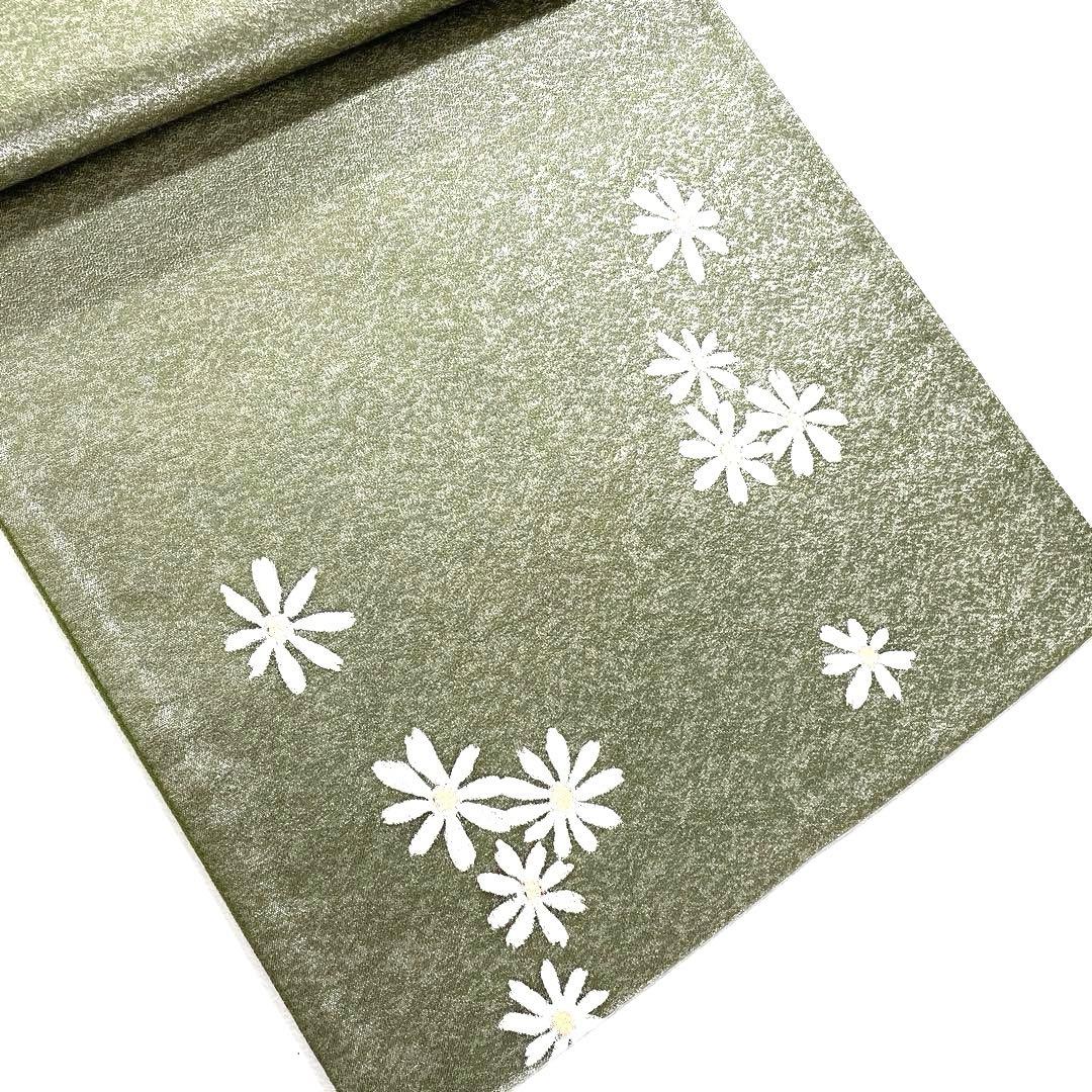 帯6414 ○高級 正絹 落款 作家物 袋帯 - メルカリ