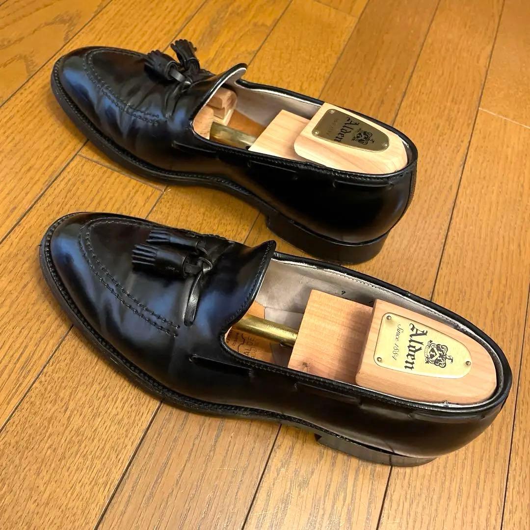 オメガ様の専用】Alden黒コードバンタッセルローファー664 - メルカリ