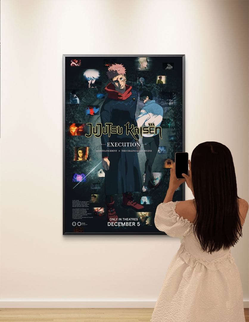 枚数限定*映画館用両面印刷ポスターUS版:呪術廻戦 渋谷事変 死滅回游