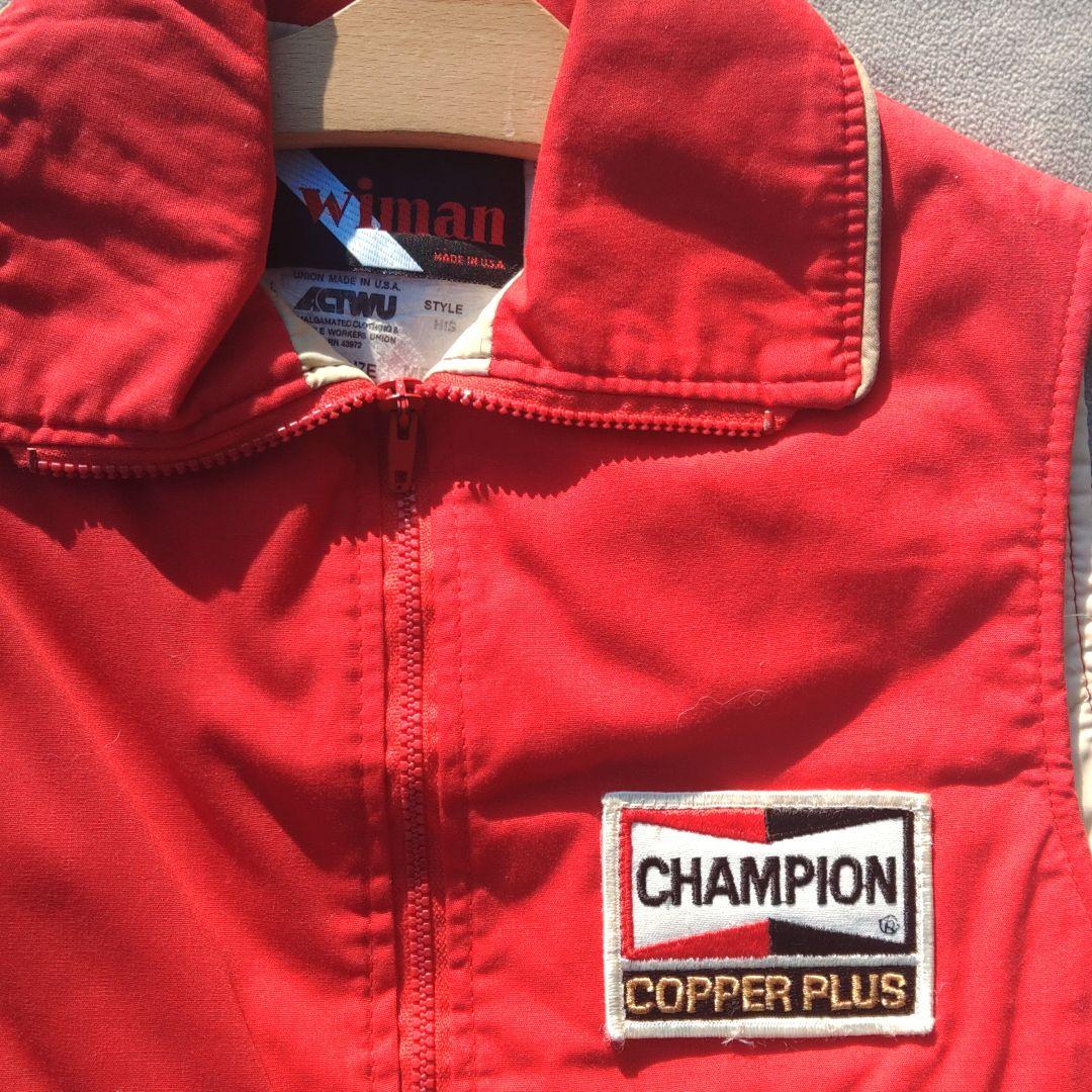 1980's CHAMPION チャンピオン プラグ ビンテージ ベスト