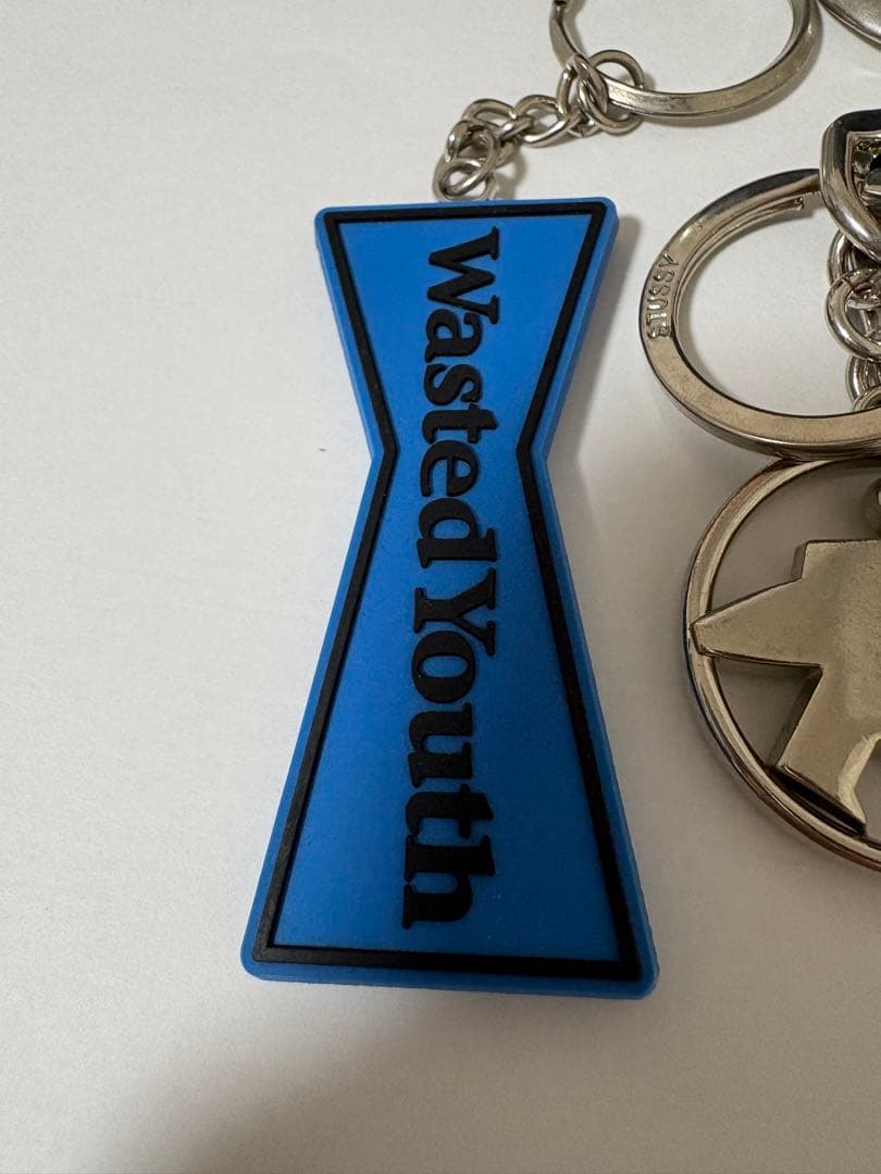 stussy wasted youth afterbase キーホルダー 3点