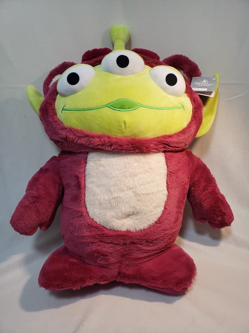 上海ディズニー ぬいぐるみ リトルグリーンメン ロッツォコラボ タグ付