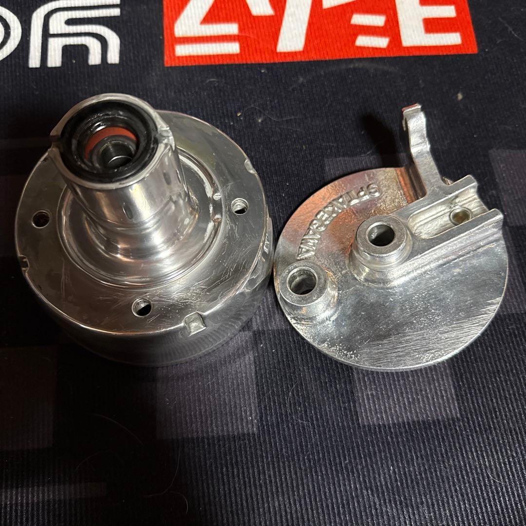 モンキー 12V 純正フロントハブ 武川ブレーキパネルセット - メルカリ