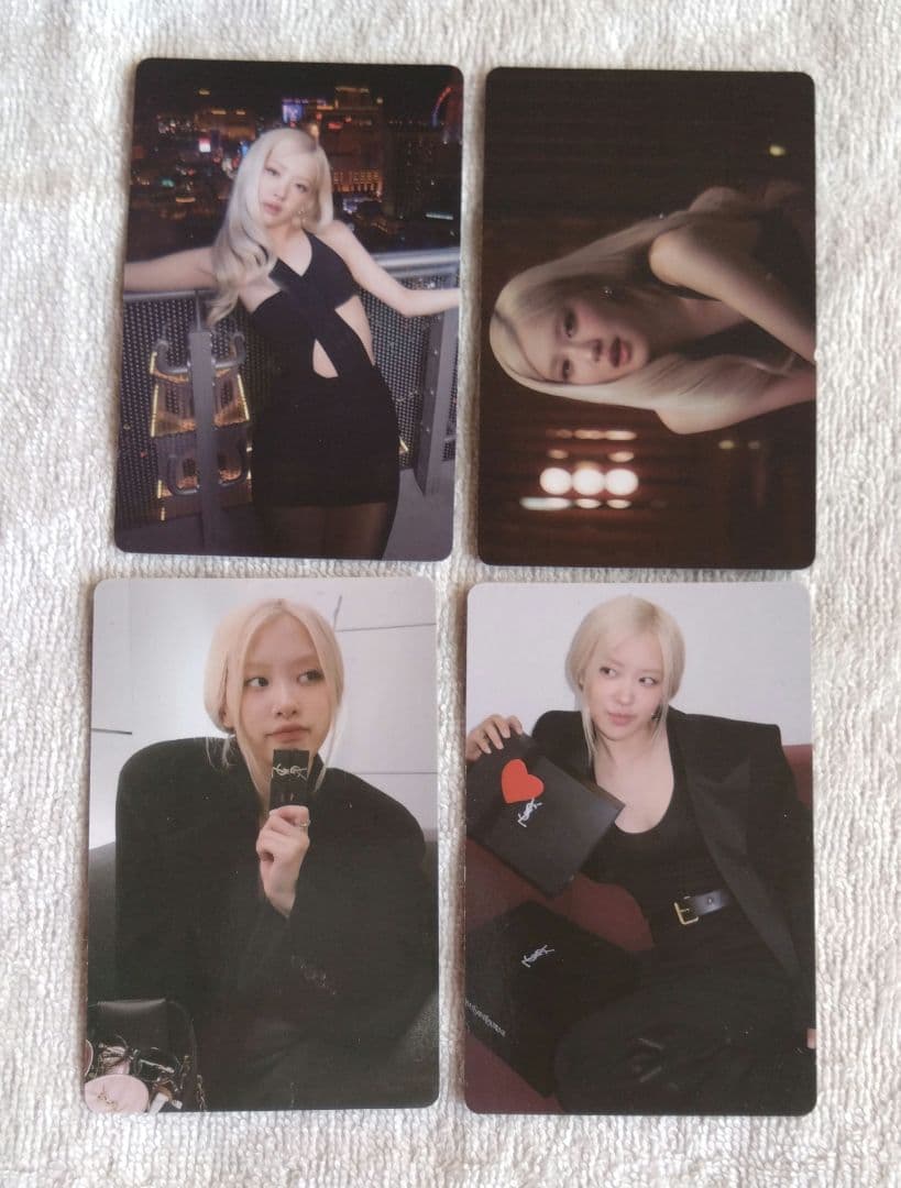 BLACKPINK ロゼ ROSE トレカ 韓国限定 4枚セット No.226 - メルカリ