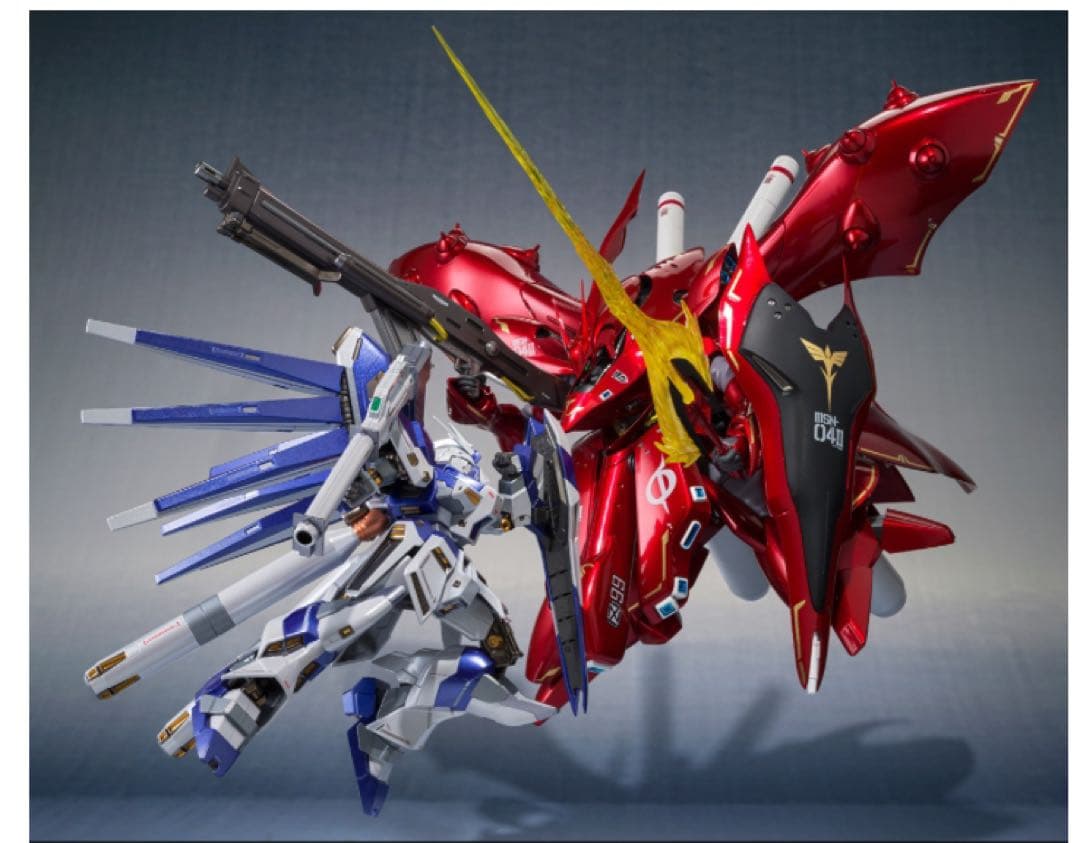 値下げ】METAL ROBOT魂 15周年 Hi-νガンダム &ナイチンゲール - メルカリ