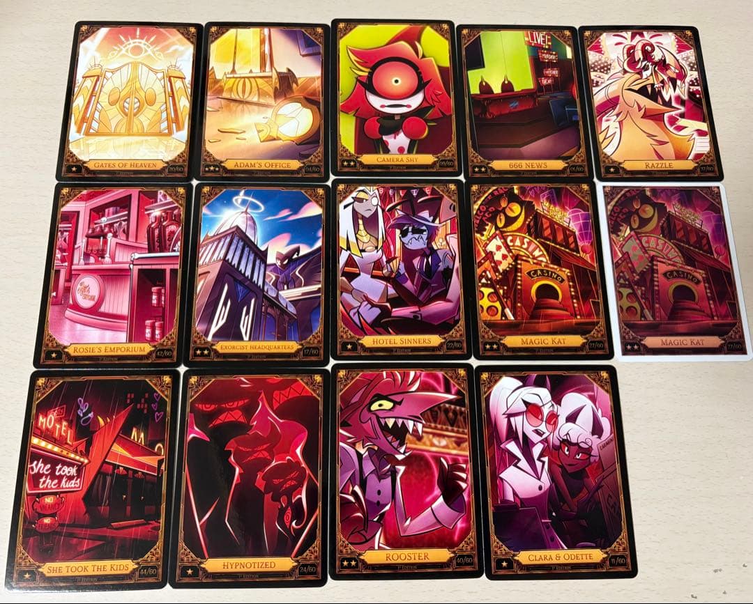 ハズビンホテルシーズン2トレーディングカード14枚セット - メルカリ