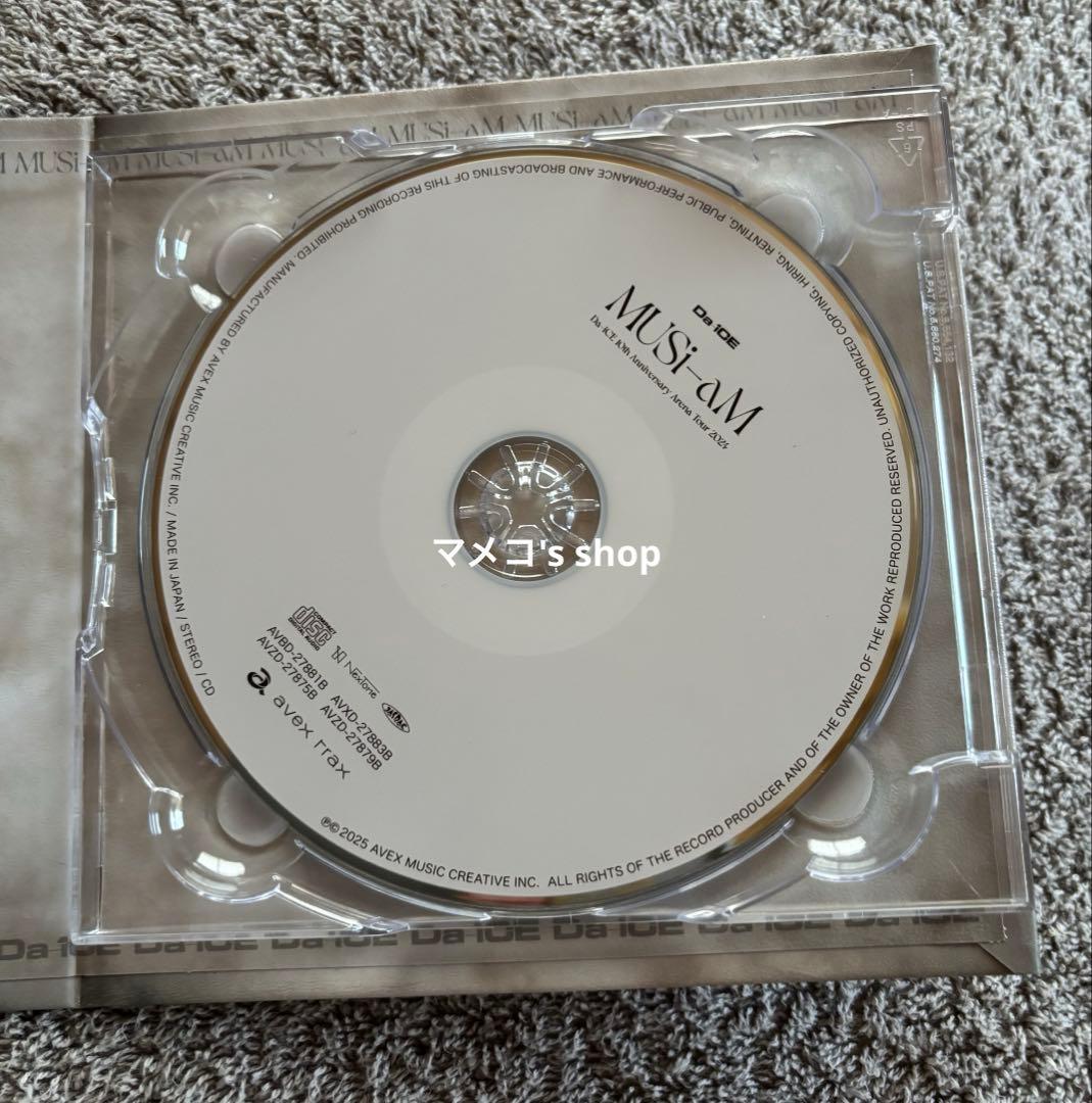 Da-iCE 10th -MUSi-aM- 豪華盤4DVD+CD※スマプラ無し※