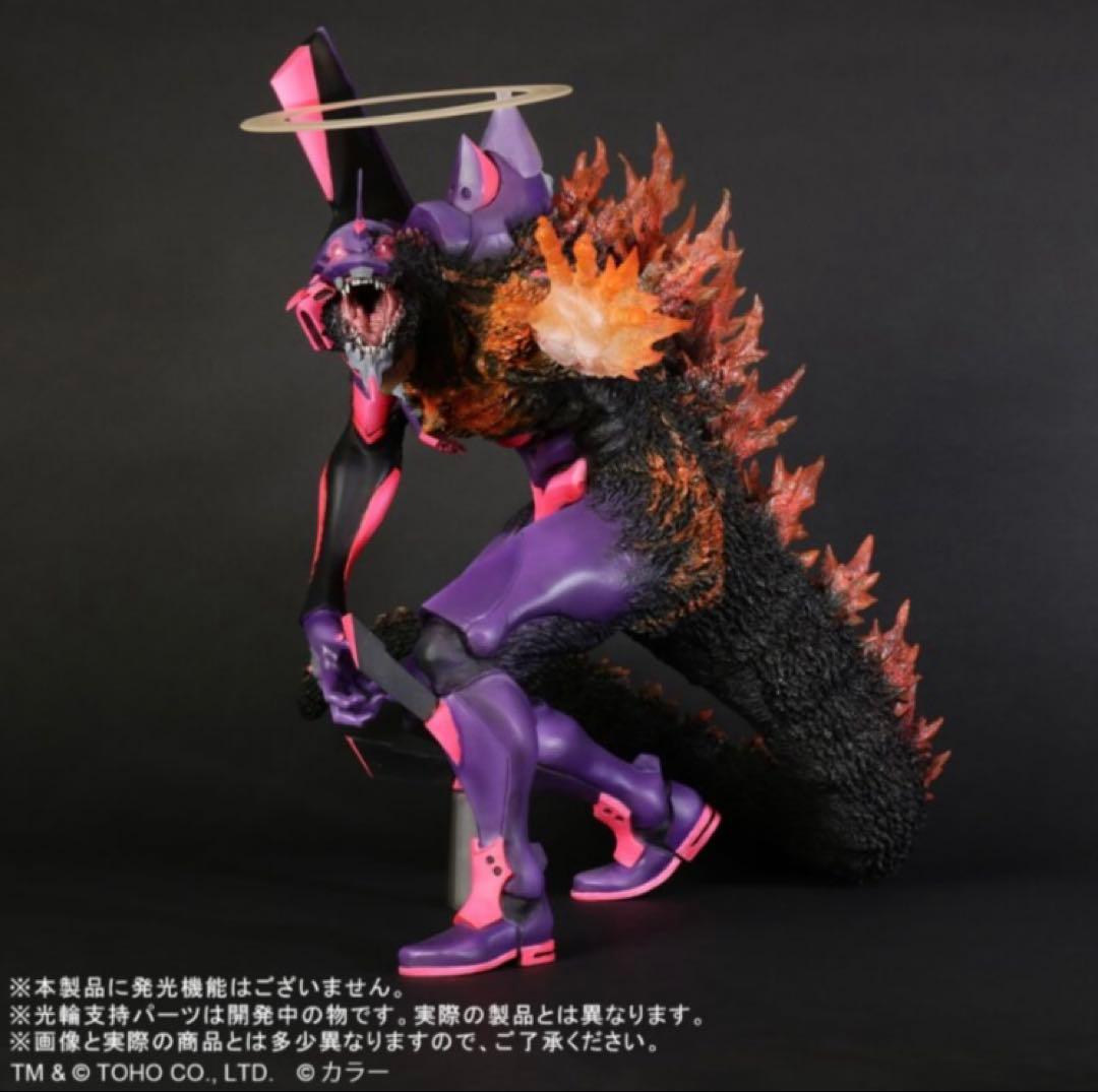 エクスプラス東宝30㎝シリーズ エヴァンゲリオン初号機 バーニング\"G\"覚醒形態 ゴジラ対エヴァンゲリオン 東宝30cm エヴァ初号機 バーニングG覚醒形態